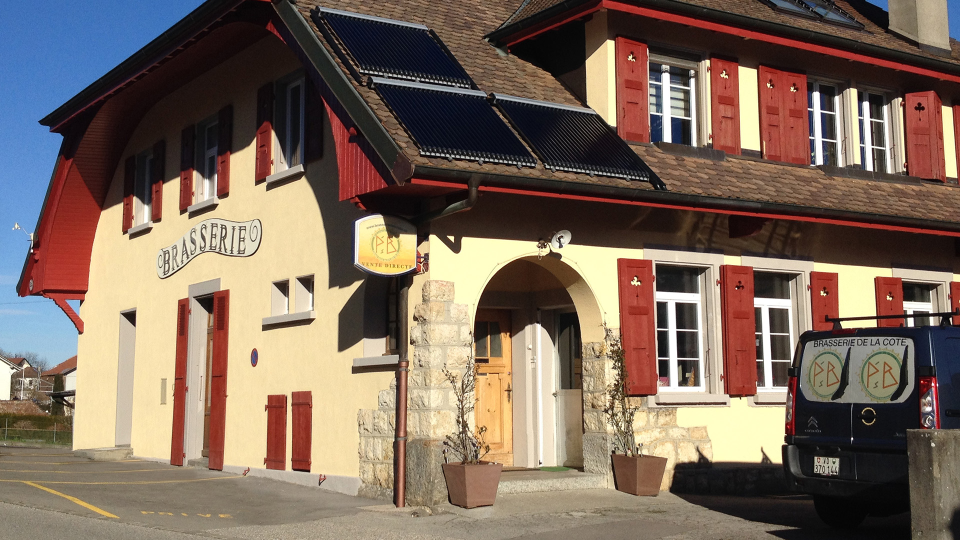 Brasserie de la Cote à Vullierens
